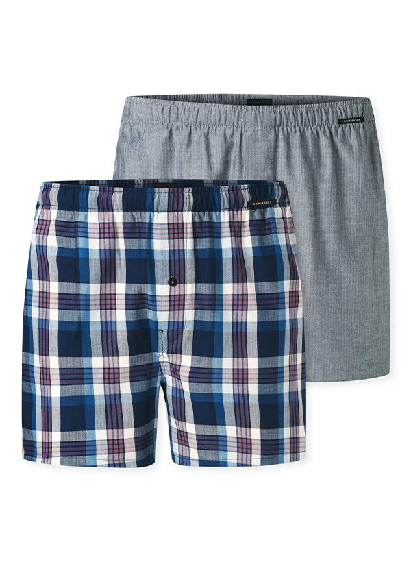 Schiesser Boxershorts 2er Pack 183215/909 Image 2