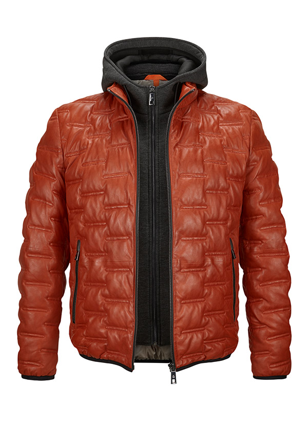 Thumbnail - MILESTONE Herren Jacken braun,orange, cognac