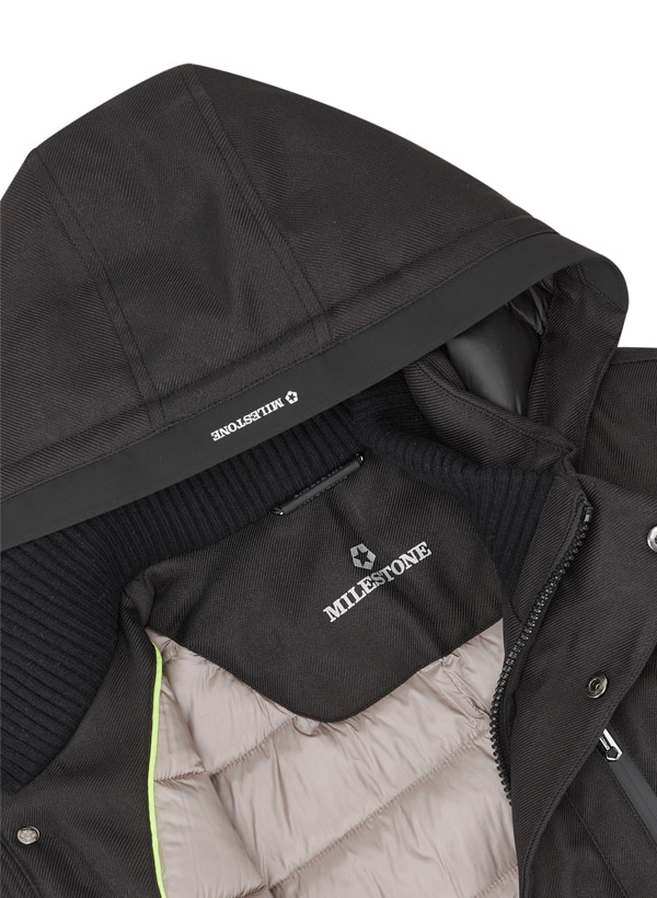 Thumbnail - MILESTONE Herren Jacke schwarz