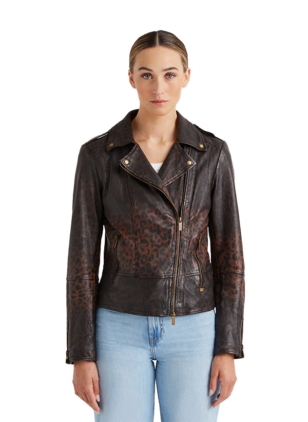 MILESTONE Damen Lederjacke Marga 531081/41680/29 Image 1