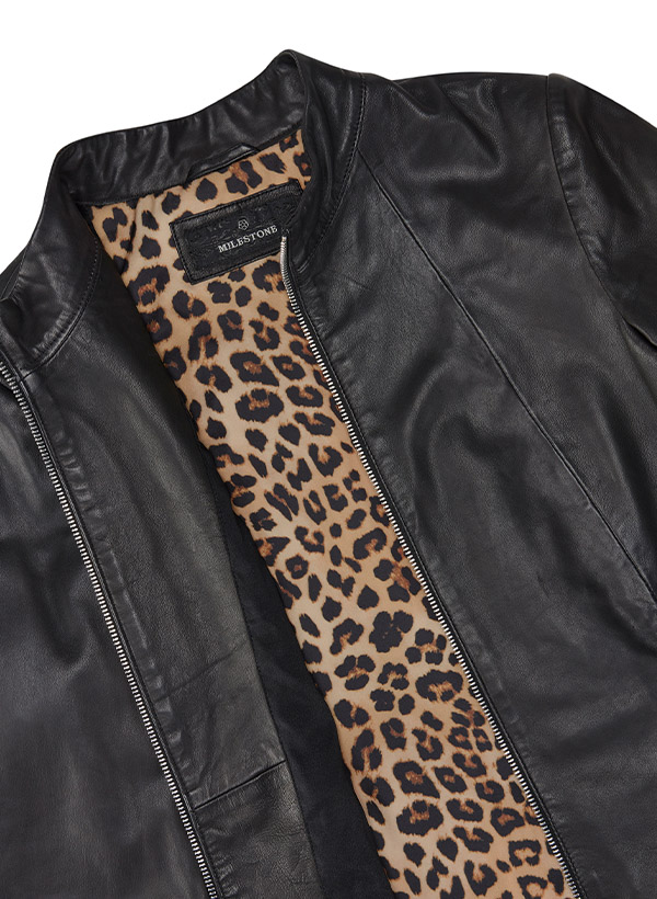 MILESTONE Damen Lederjacke Kenia 531083/41640/99 Image 2