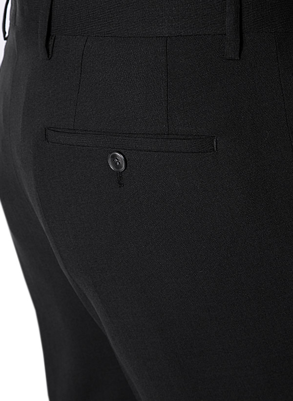 Thumbnail - ROY ROBSON Herren Hose schwarz Slim Fit