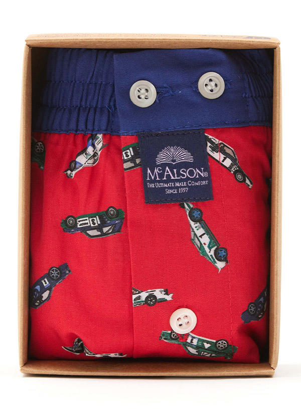 MC ALSON Boxershorts 5255/rot Image 1