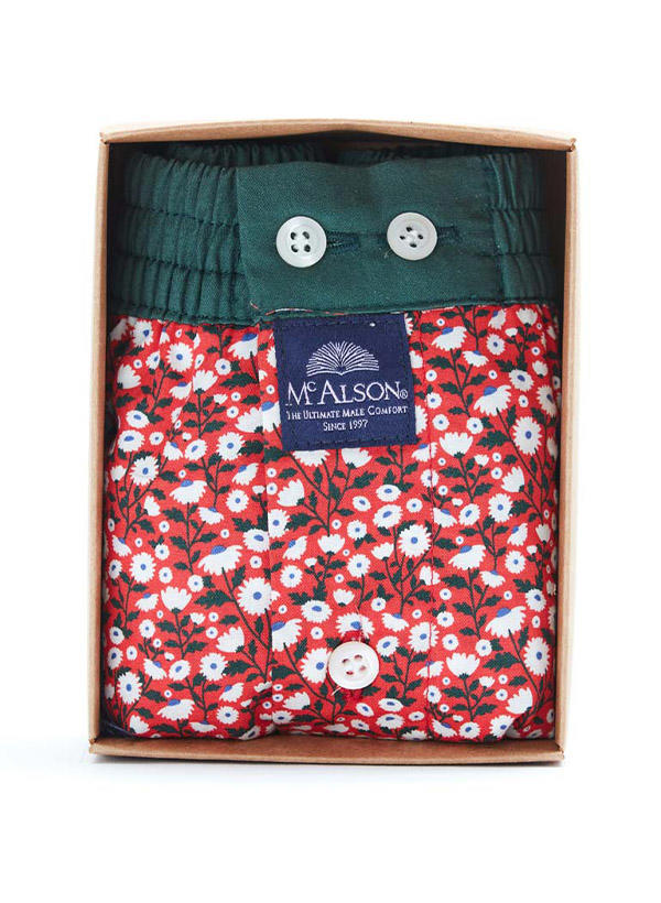 MC ALSON Boxershorts 4824/rot Image 1