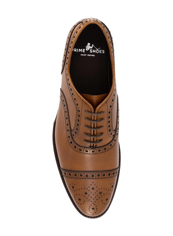 Prime Shoes PS Semi Brogue/box calf cafe Image 1