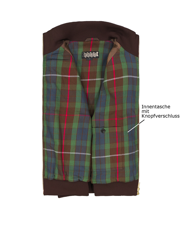 Thumbnail - Baracuta Herren Jacken braun unifarben