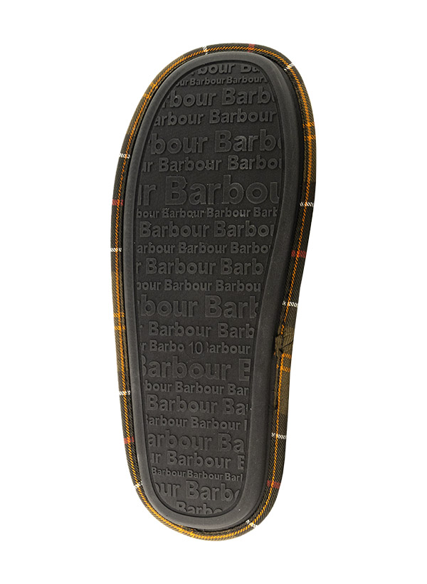 Thumbnail - Barbour Herren Hausschuhe grün Textil & Canvas