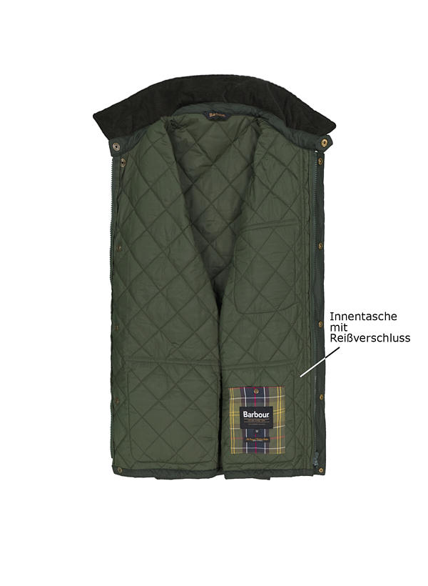Barbour Jacke Hornby Quilt sage MQU1808GN71 Image 2