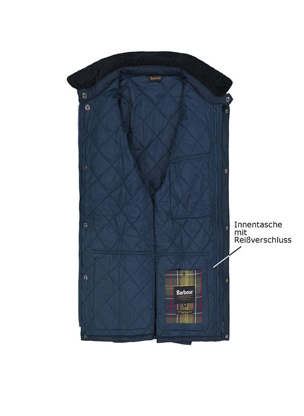 Barbour Jacke Hornby Quilt navy MQU1808NY51 Image 2