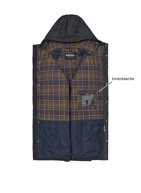 Barbour Jacke Bedale Parka navy MWX2494NY92 Image 2