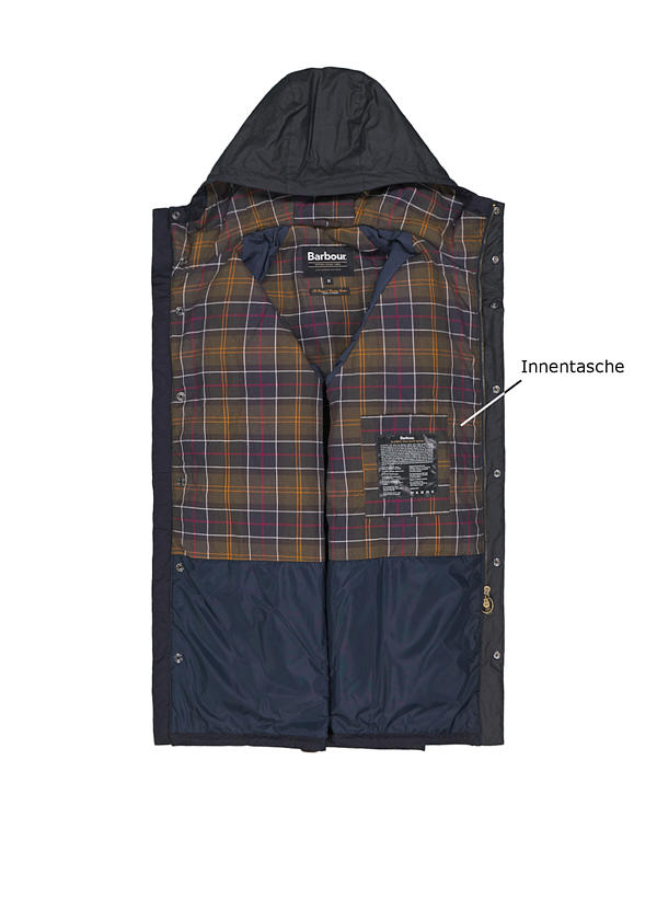 Barbour Jacke Bedale Parka navy MWX2494NY92 Image 2