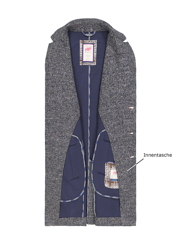 Thumbnail - BOB Herren Mantel grau