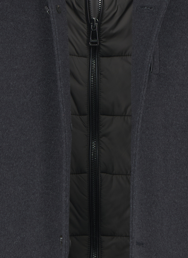 Thumbnail - Windsor Herren Mantel grau unifarben