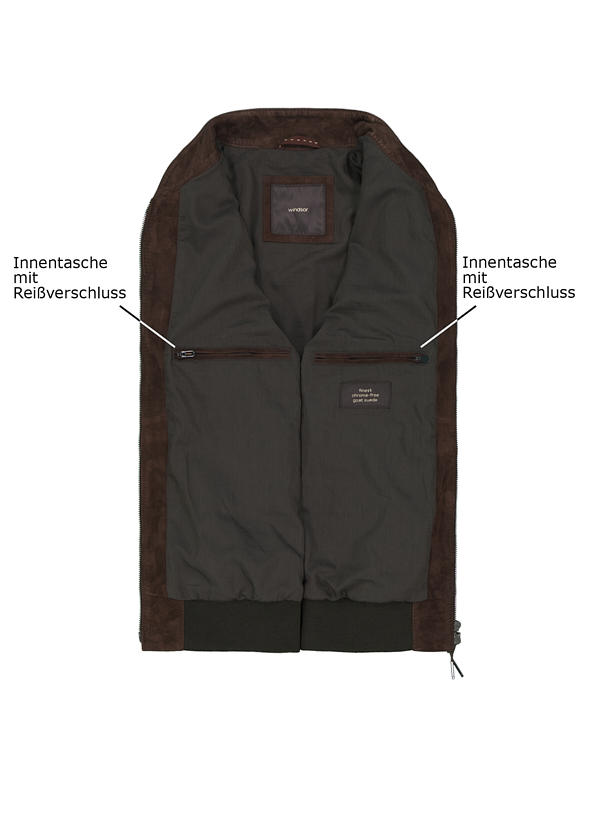 Windsor Lederjacke Borello3-L 1300160/80000508/309 Image 2