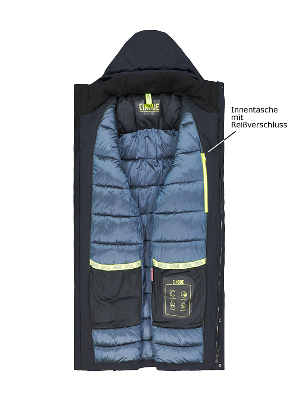 Thumbnail - CINQUE Herren Parka blau