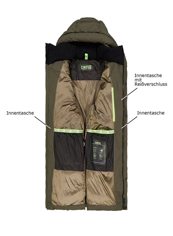 Thumbnail - CINQUE Herren Jacken grün