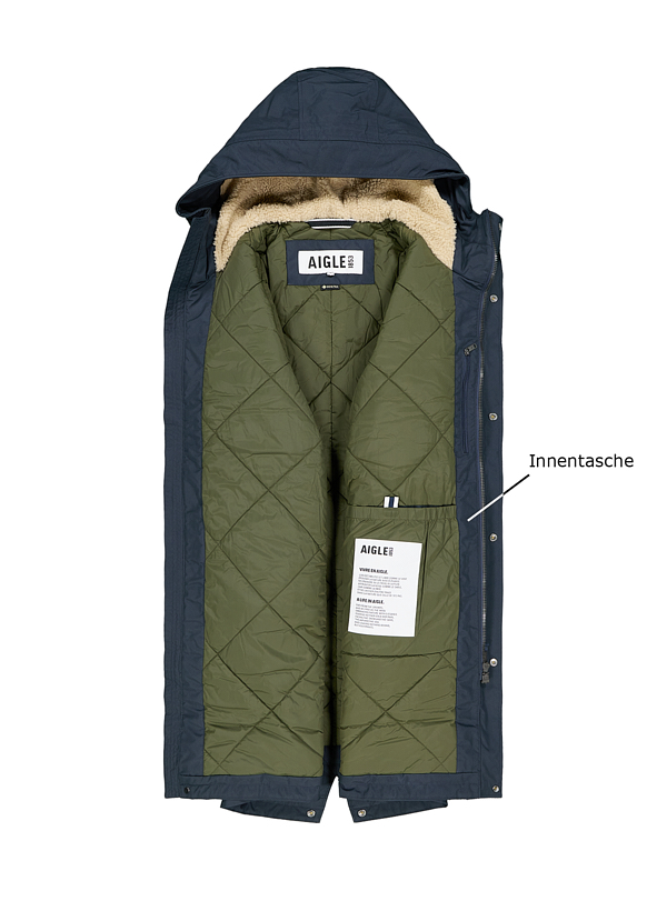 Thumbnail - Aigle Herren Jacken blau unifarben