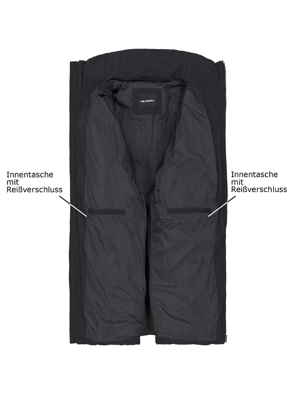 Thumbnail - KARL LAGERFELD Herren Jacke schwarz