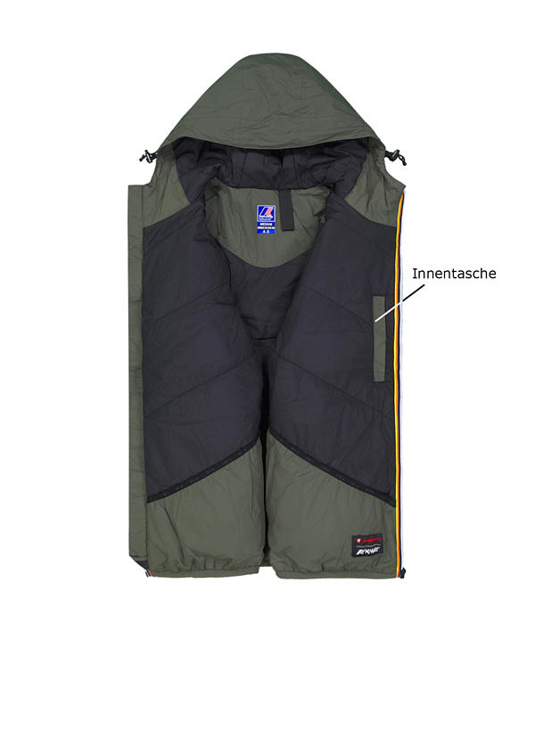 K-WAY Jacke Le Vrai 4.0 Claude Warm K61273W/WMR Image 2