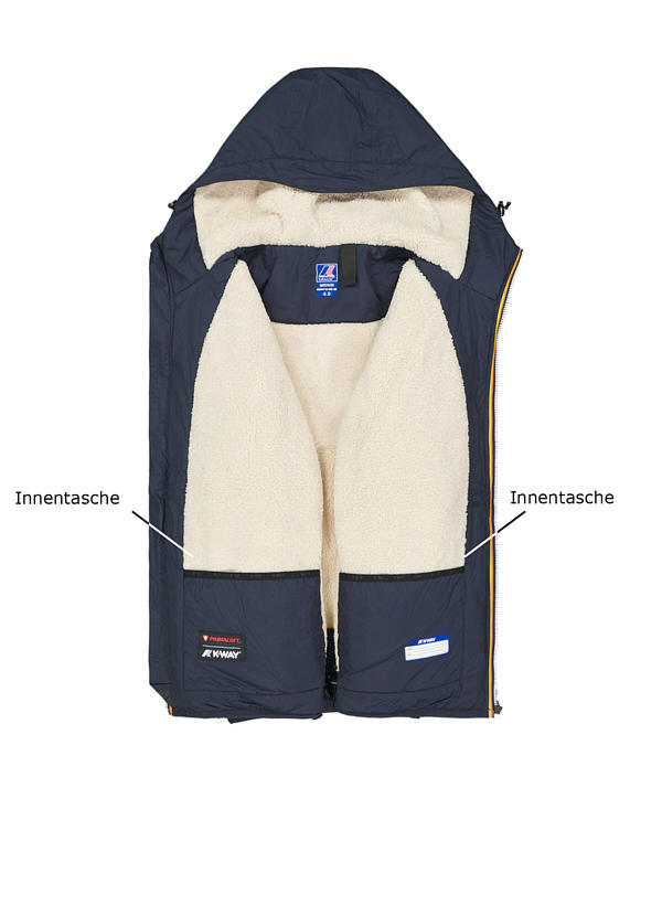K-WAY Jacke Le Vrai 4.0 Claude Orsetto K21515W/K89 Image 2