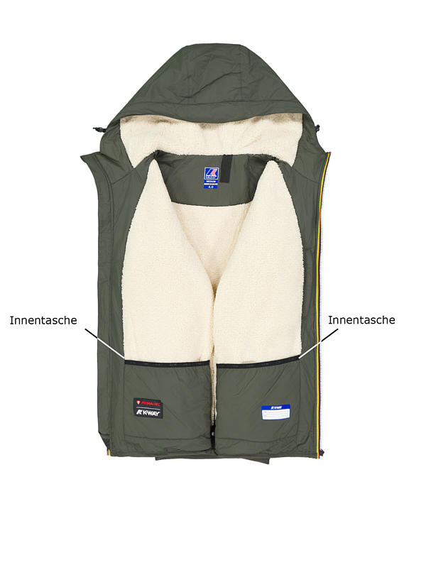K-WAY Jacke Le Vrai 4.0 Claude Orsetto K21515W/WMR Image 2