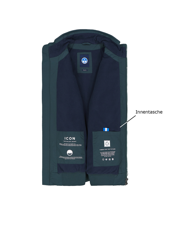 Thumbnail - NORTH SAILS Herren Jacken blau unifarben