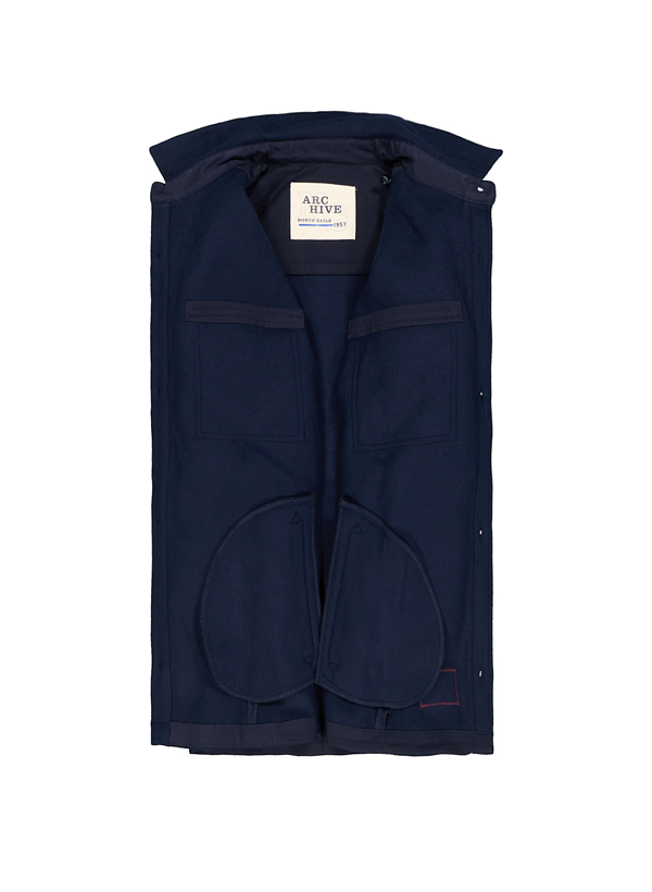 Thumbnail - NORTH SAILS Herren Overshirt blau unifarben