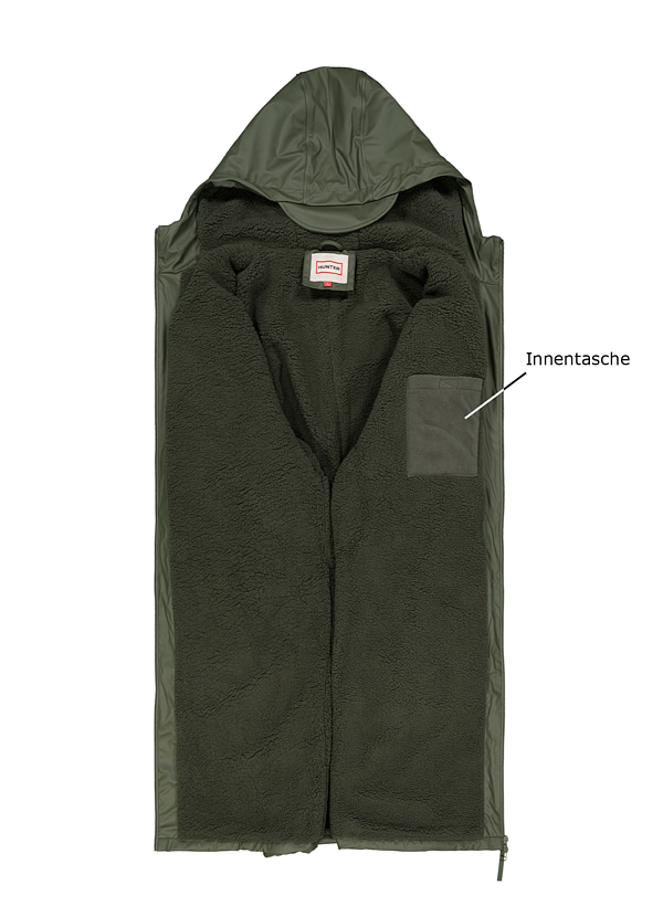 Thumbnail - HUNTER Herren Mäntel grün unifarben