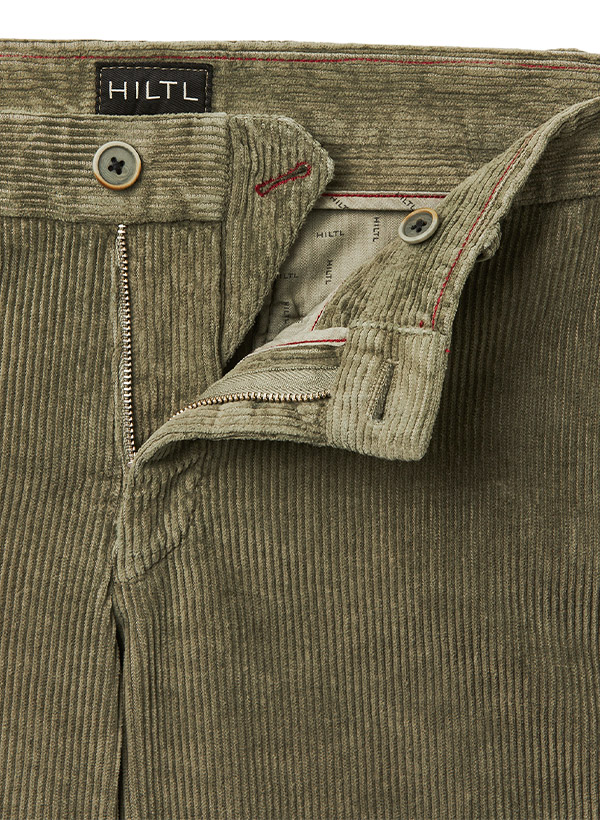 Thumbnail - HILTL Herren Hose grün Slim Fit