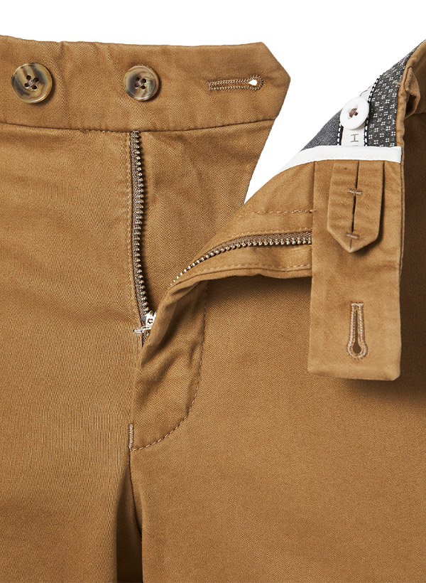 Thumbnail - HILTL Herren Hosen rot Slim Fit