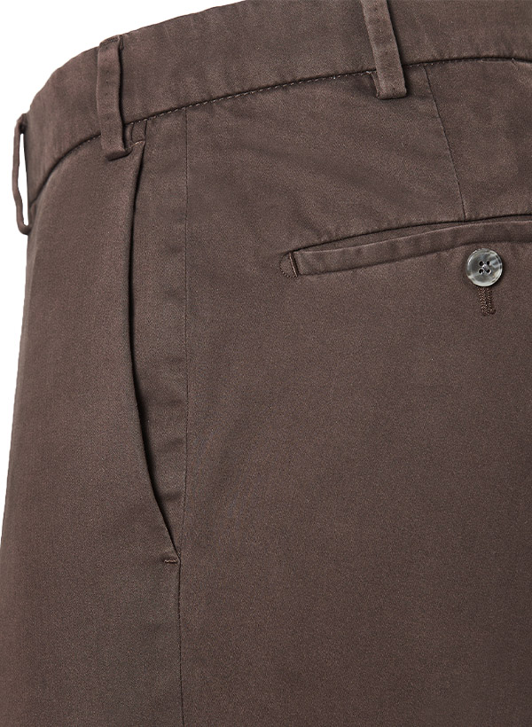 Thumbnail - HILTL Herren Hosen braun Slim Fit