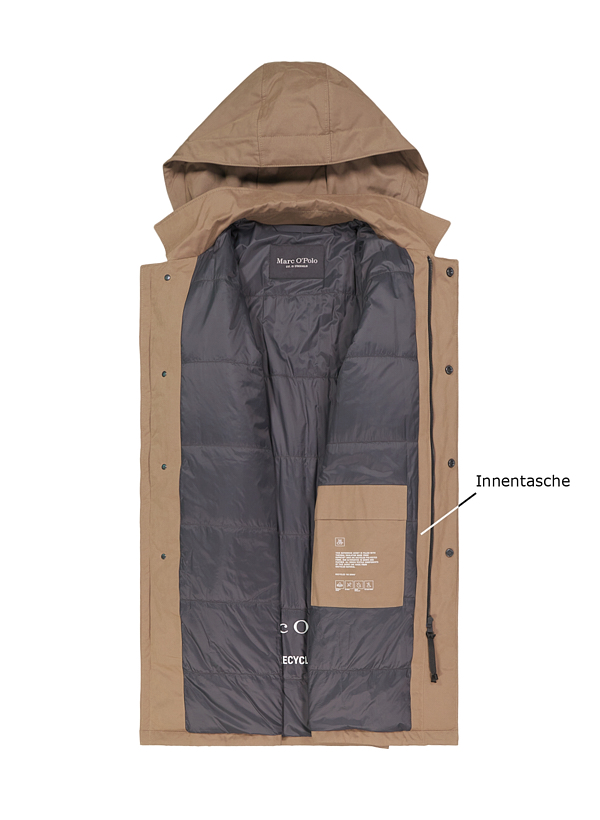 Thumbnail - Marc O'Polo Herren Mantel beige