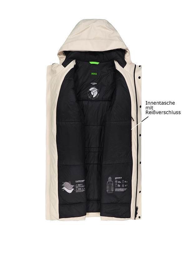 BOSS Green Parka Hexatech 50544563/131 Image 2
