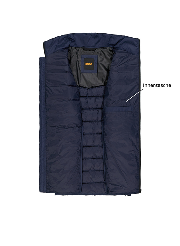 Thumbnail - BOSS Orange Herren Jacken blau unifarben