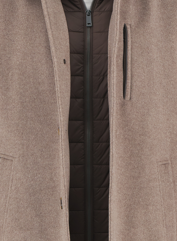 Thumbnail - ROY ROBSON Herren Mantel beige unifarben