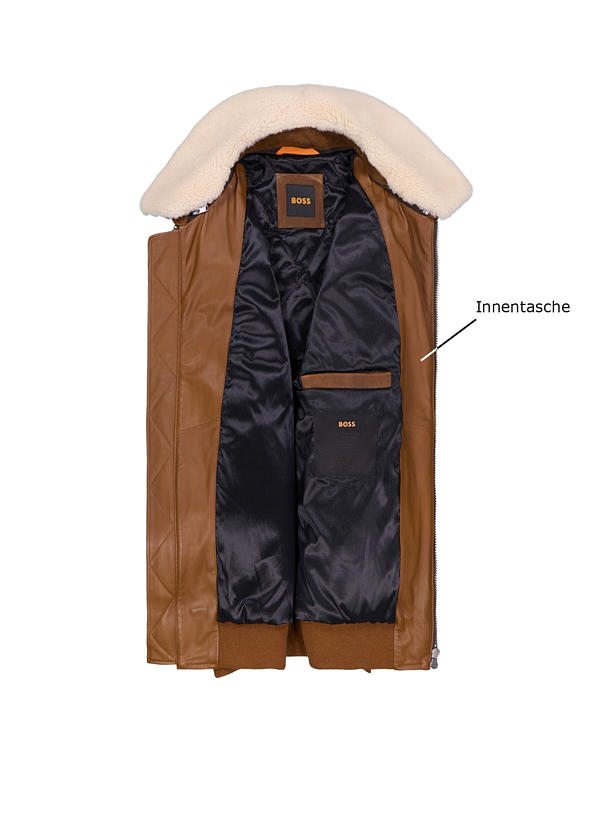 BOSS Orange Lederjacke Jonier 50547567/241 Image 2