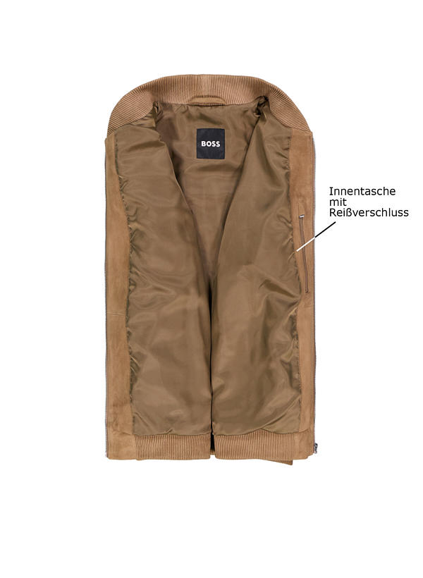 BOSS Black Lederjacke Muller 50543213/245 Image 2