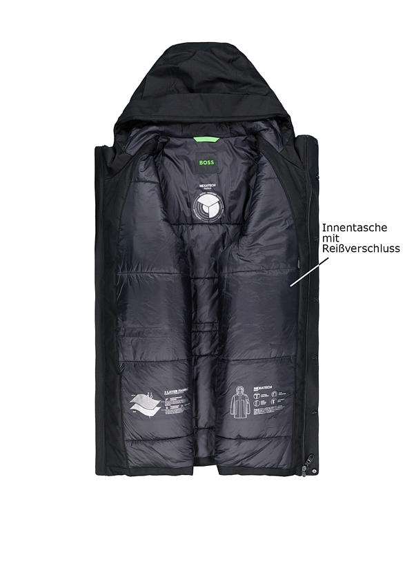 BOSS Green Parka Hexatech 50544563/001 Image 2
