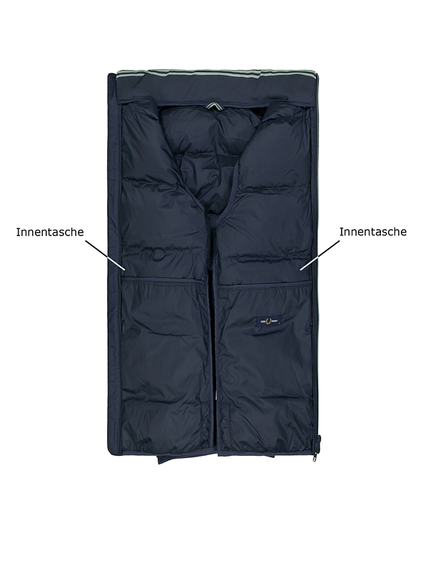 Thumbnail - Fred Perry Herren Jacken blau unifarben