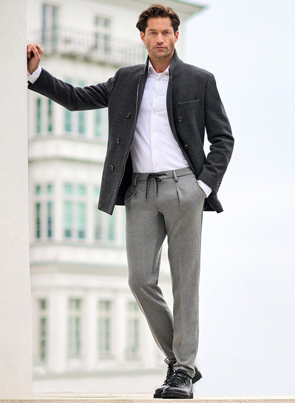 Alberto Tapered Fit Barista Flannel 31761436/960 Image 7