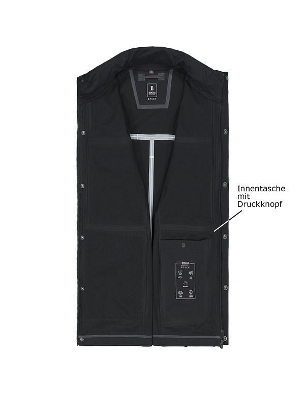 Thumbnail - BOGGI MILANO Herren Jacken blau unifarben