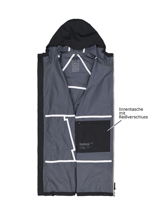 Thumbnail - Aigle Herren Jacken schwarz unifarben