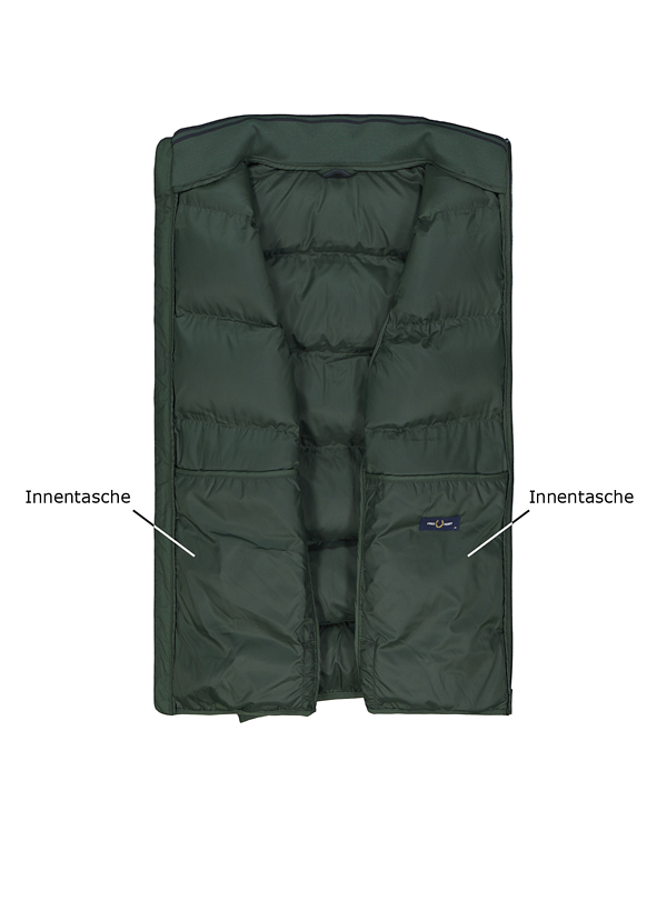 Thumbnail - Fred Perry Herren Jacken grün unifarben