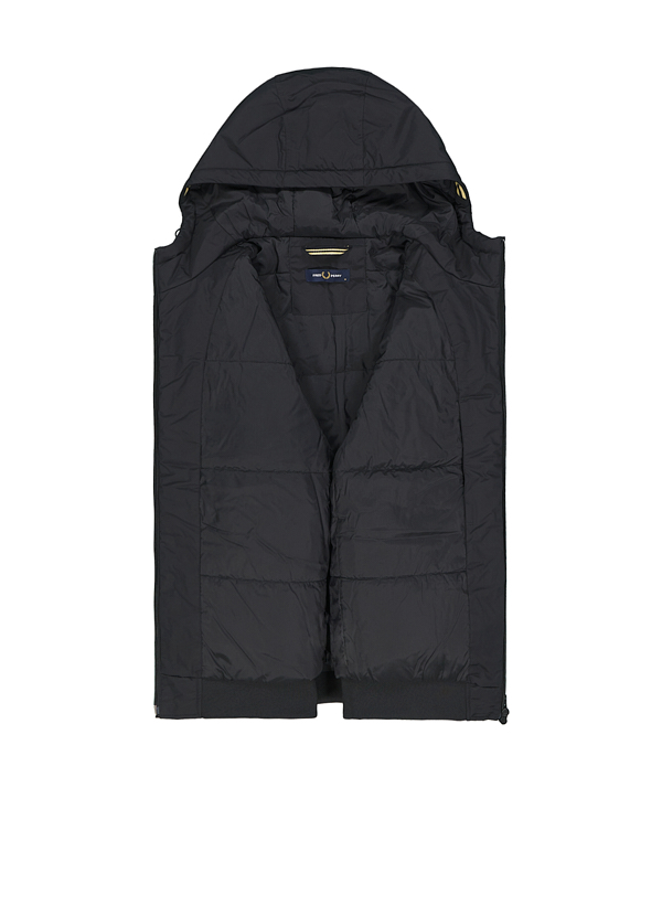 Thumbnail - Fred Perry Herren Jacke schwarz unifarben