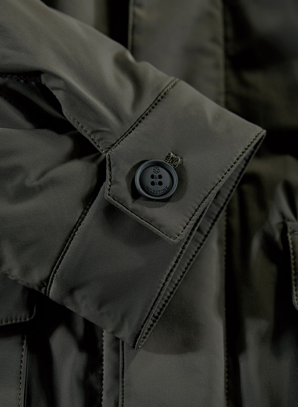 Thumbnail - MILESTONE Herren Jacke grün unifarben