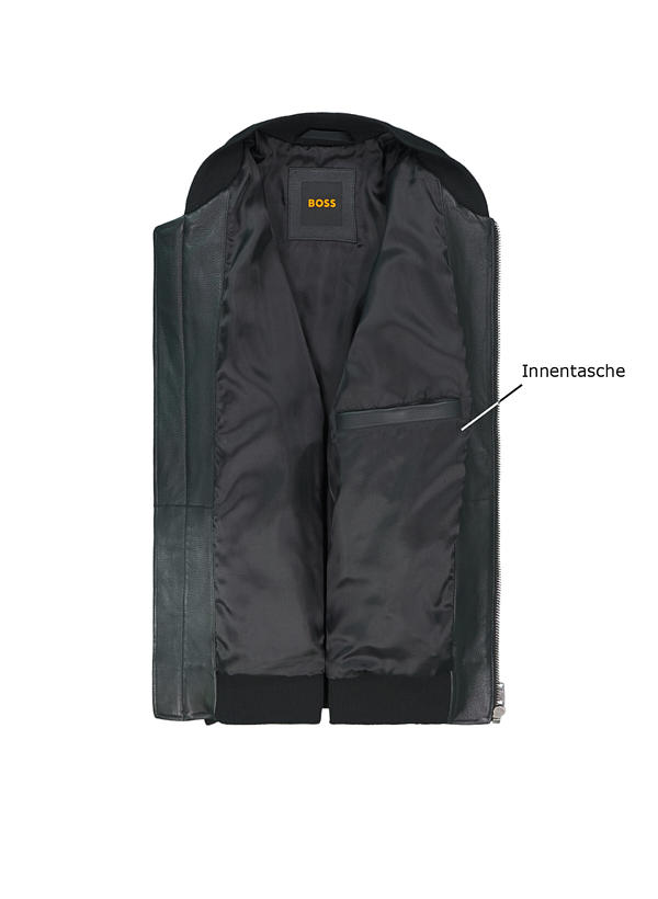 BOSS Orange Lederjacke Jakri 50552151/001 Image 2