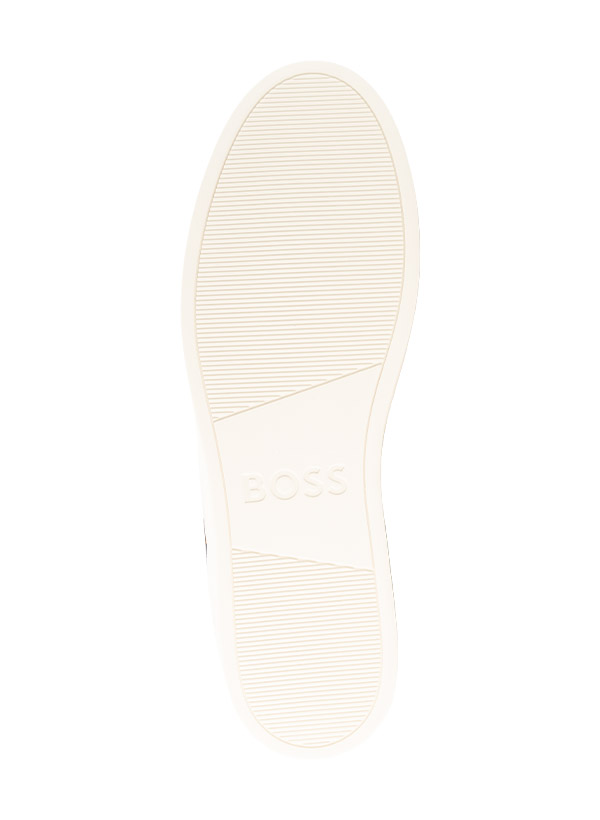 Thumbnail - BOSS Orange Herren Sneaker beige Glattleder