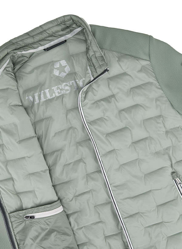 Thumbnail - MILESTONE Herren Jacke grün unifarben