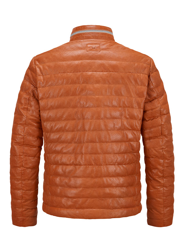 Thumbnail - MILESTONE Herren Jacken orange, cognac unifarben