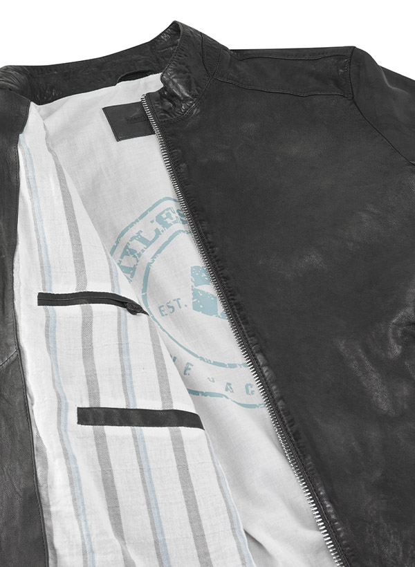 Thumbnail - MILESTONE Herren Lederjacke braun, cognac